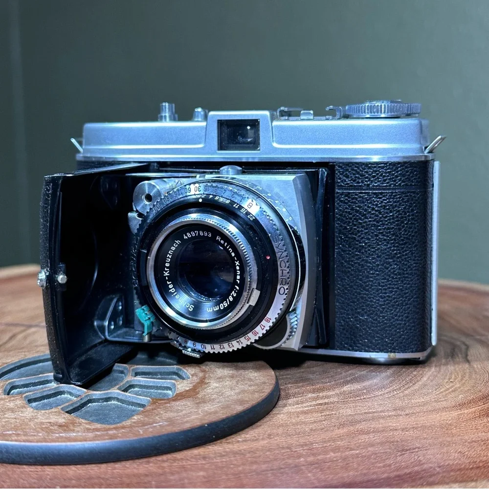 KODAK Retina 1b Folding Camera w/ Case